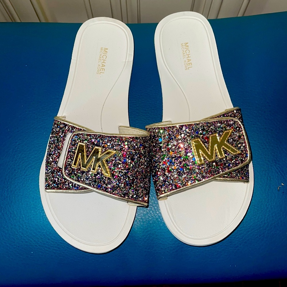Michale Kors slides Womens 9m